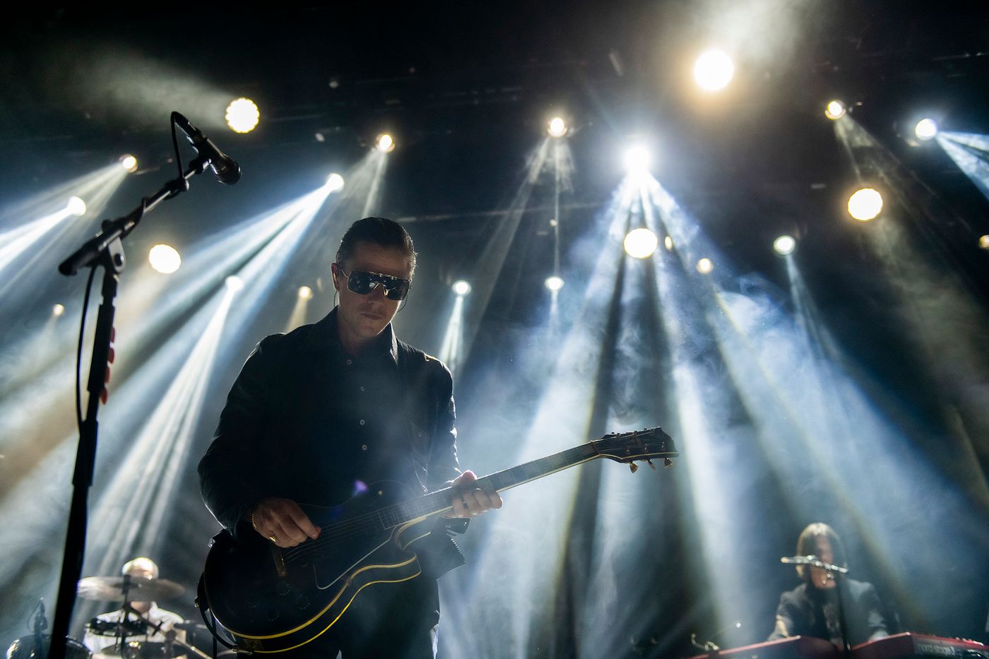 Paul Banks, carisma de líder. Foto: Alfredo Arias