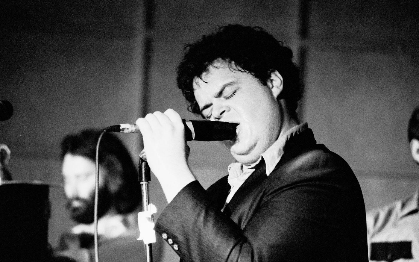 David Thomas, al frente de Pere Ubu, en 1979. Foto: Gary Gershoff (Getty Images)