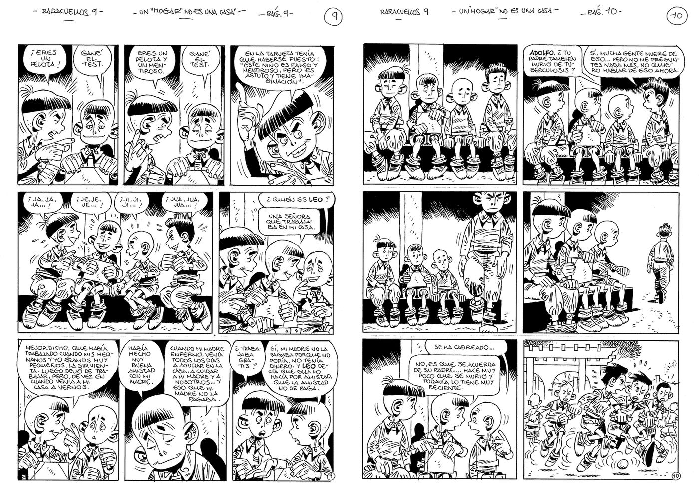 Páginas exclusivas de “Paracuellos 9”, cedidas por el autor.