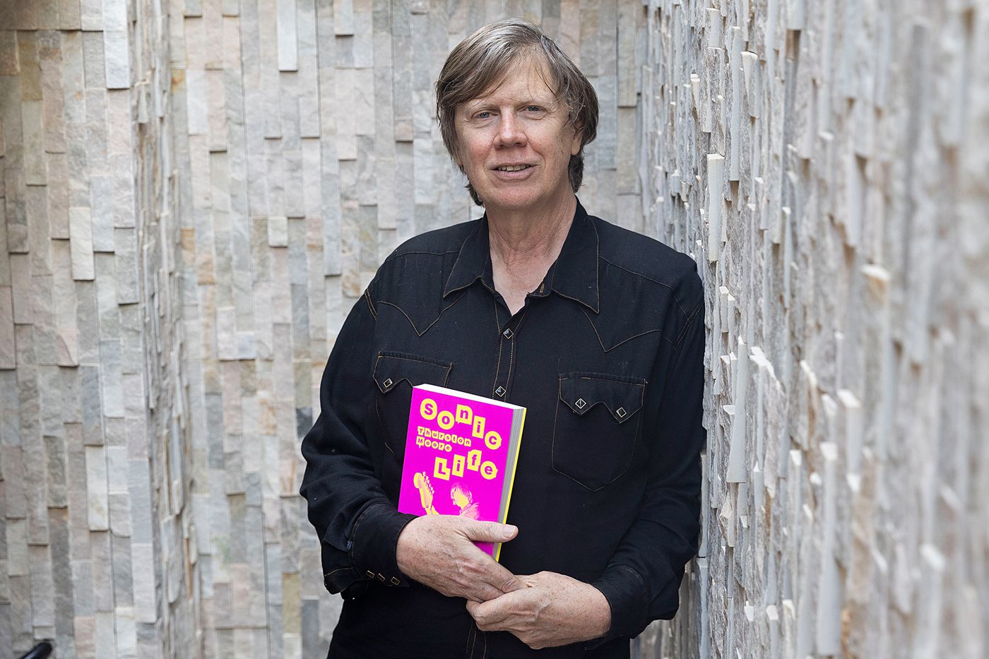 Thurston presentó su vida sónica en Barcelona. Foto: Òscar Giralt