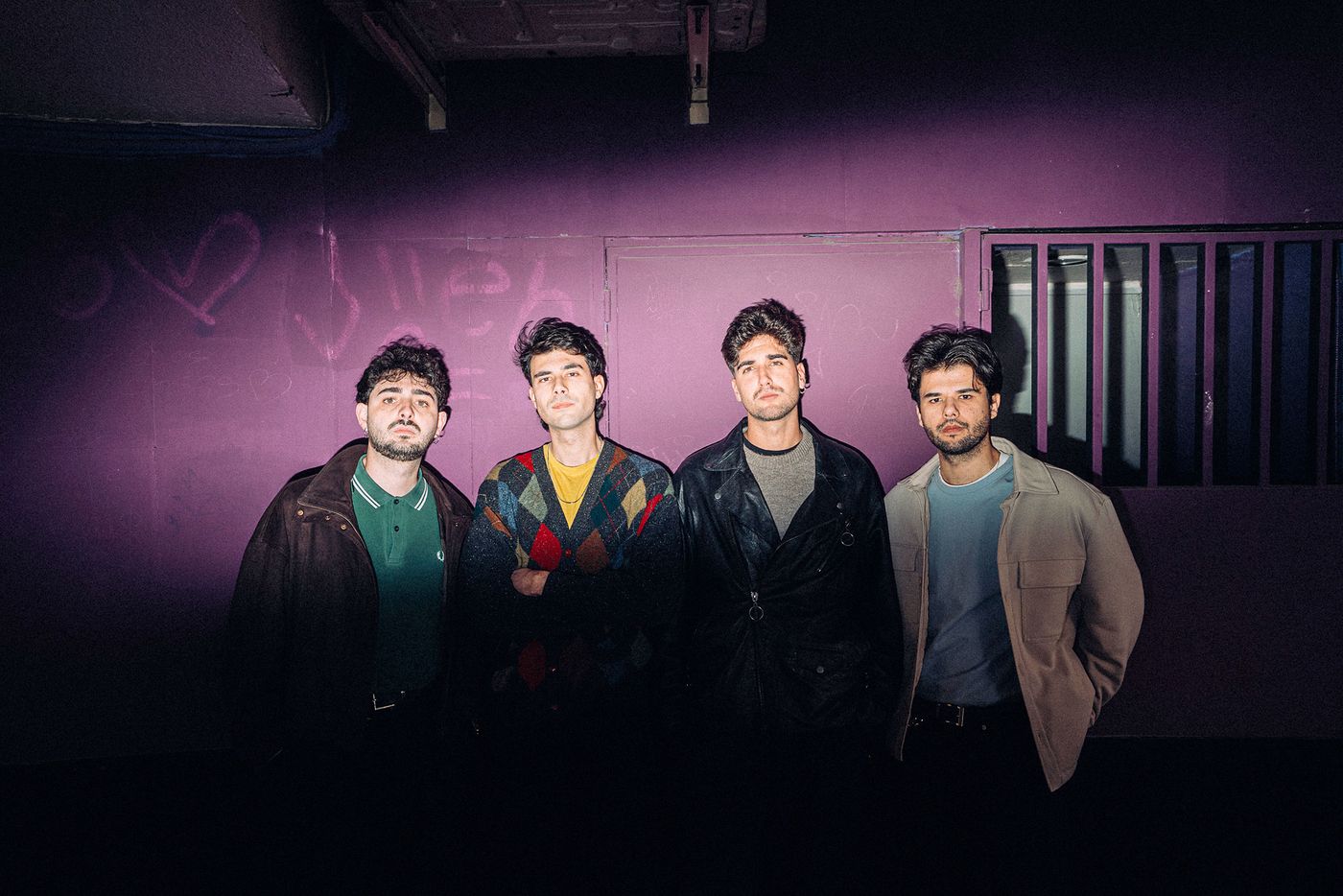 Dani Tamajón, Kiko Calderón, Carlos Calderón y Dani Calderón. Foto: Sergio Albert