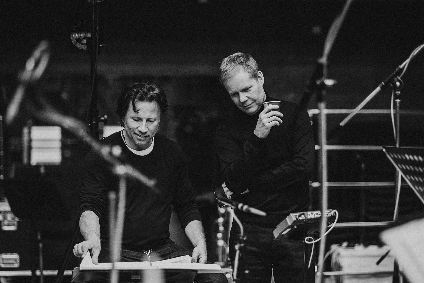Con el director de orquesta Kristjan Järvi. Foto: Seiri Kumari