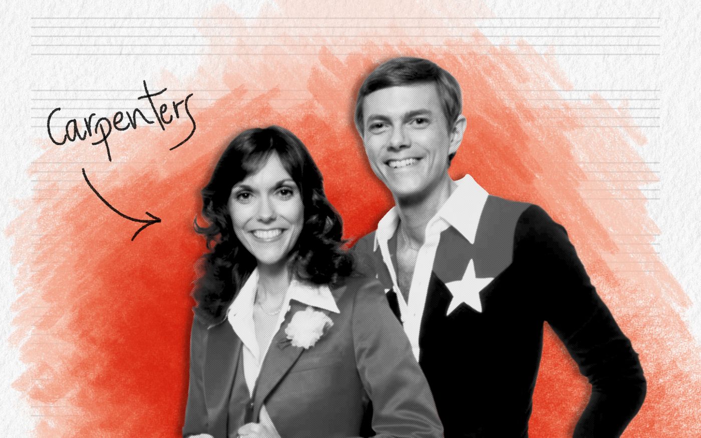 Karen y Richard, hermanos de sangre.