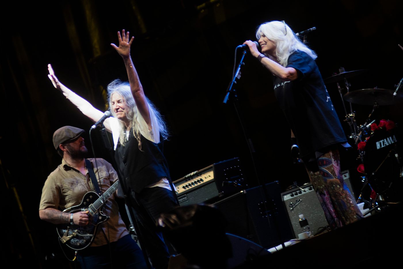 Patti Smith y Emmylou Harris: leyendas. Foto: Juan G. Andrés