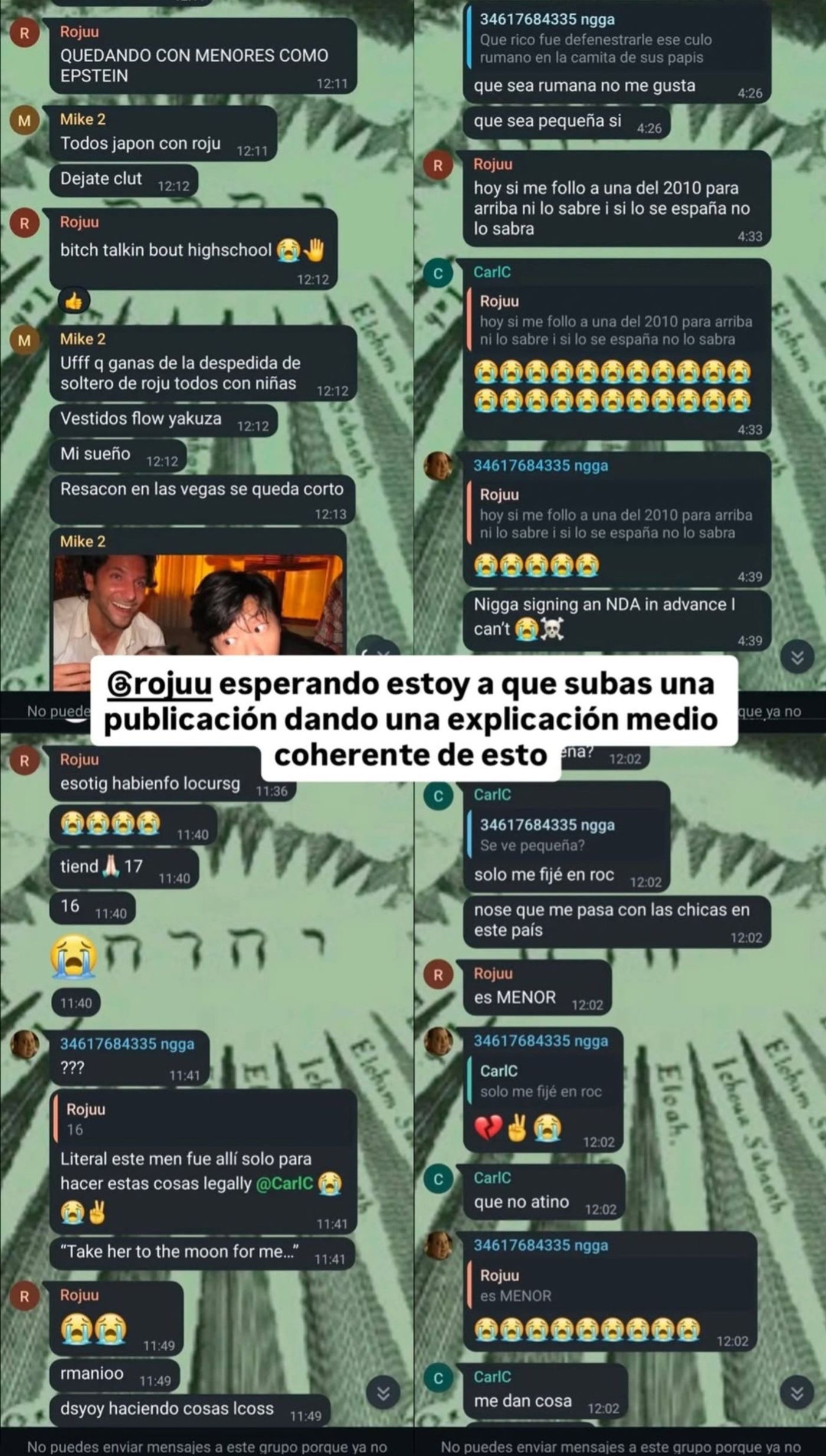 Rojuu: polémica habemus. <a href="https://x.com/Fuentes_Genero/status/2106002408895561876/photo/1" target="_blank"> Ver post </a>