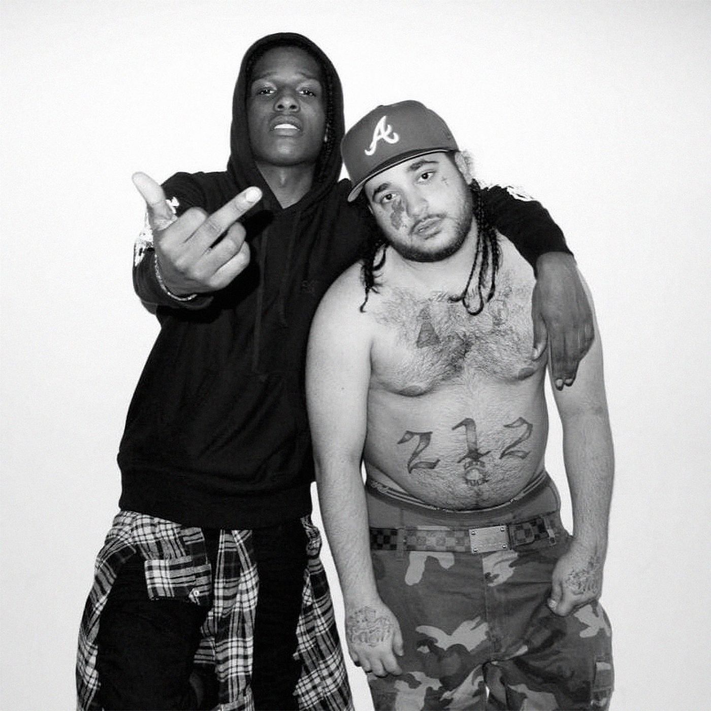 A$AP Rocky y A$AP Yams, en 2014: colegas en acción. Foto: Terry Richardson