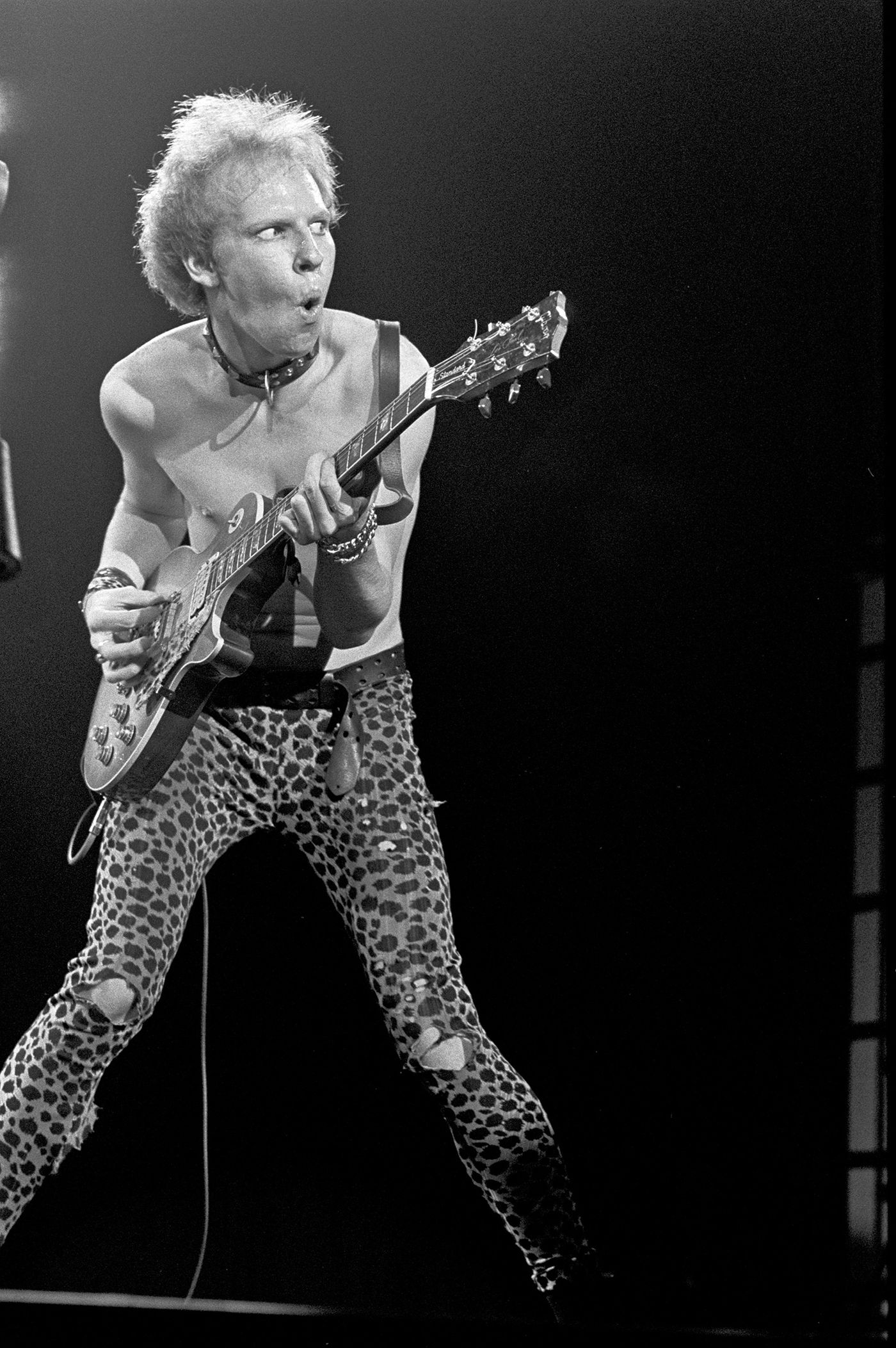 Cheetah Chrome (1955-2026), en una imagen de 1978: punk. Foto: Tom Hill (Getty Images)