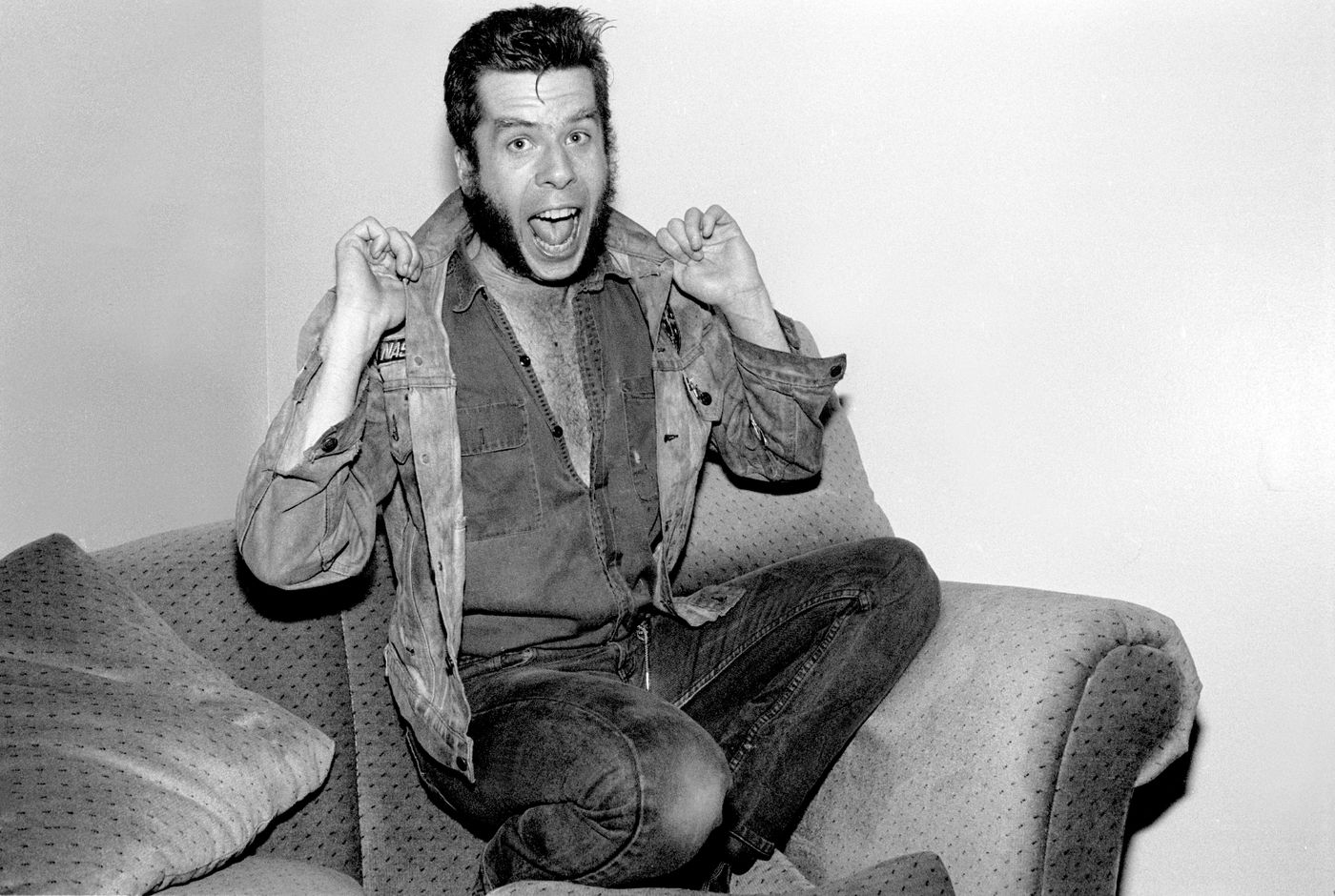 Mojo Nixon, en 1989. Foto: Paul Natkin (Getty Images)