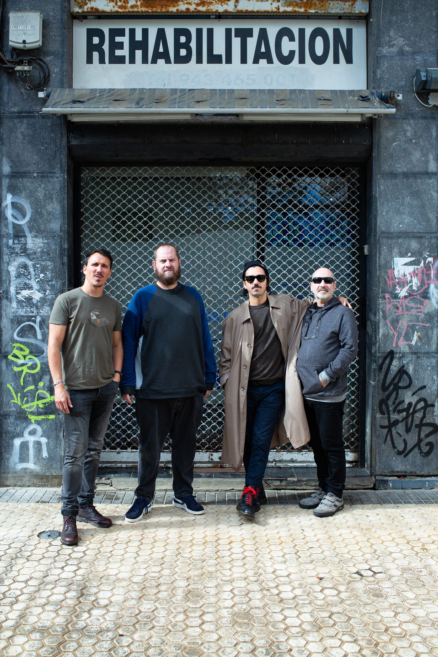 Ander Vildósola, Jaime Nieto, Pedro Gracia Pérez de Viñaspre e Iñaki de Lucas: rehabilitados. Foto: Edorta Subijana