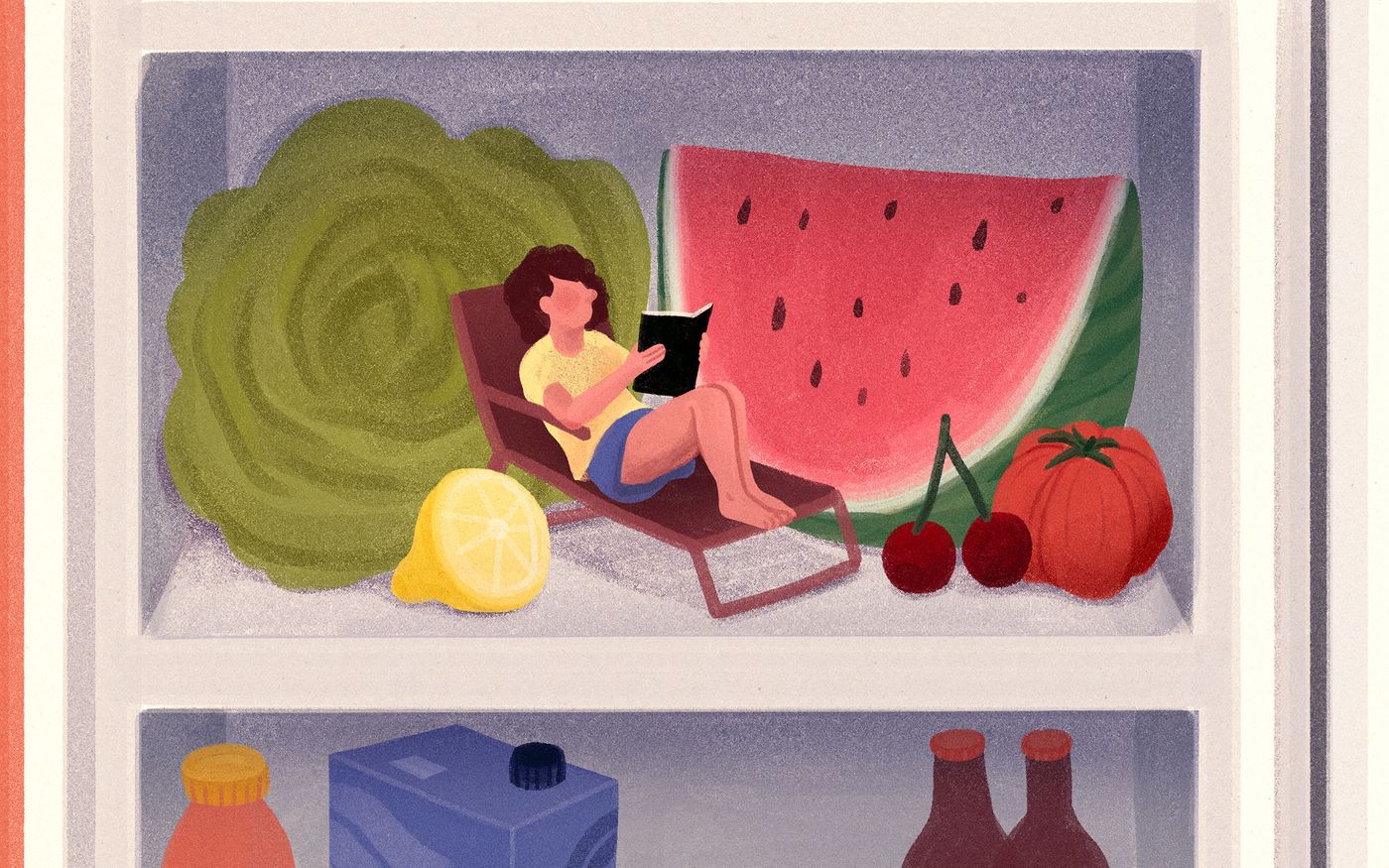 Fresquito Rockdelux para este cálido verano que ya llega. Ilustración: Candela Sierra
