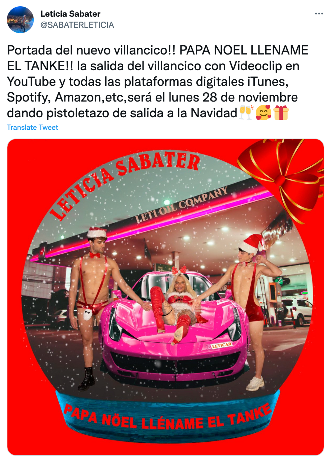 El tanke de Leticia.