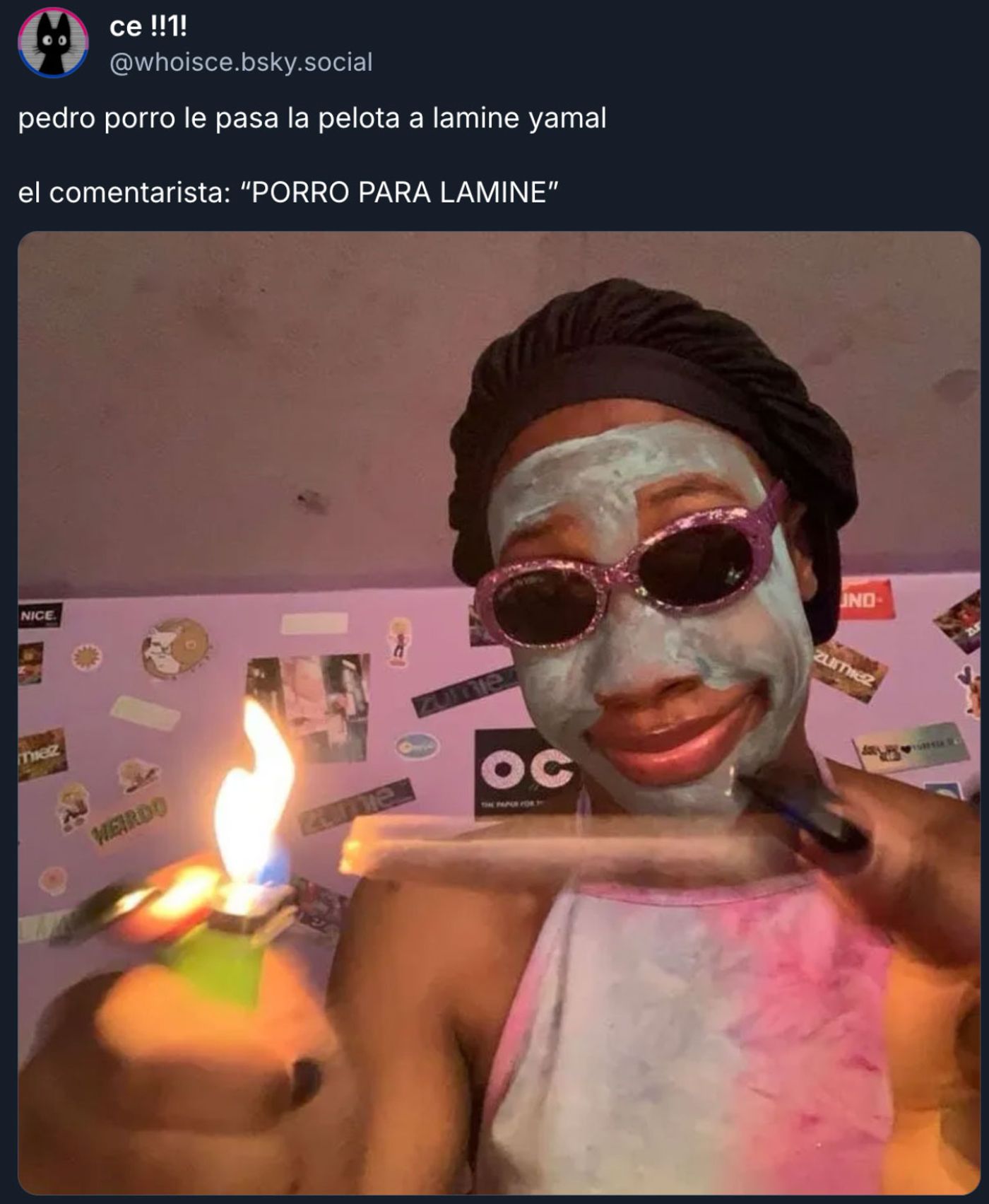 Porro para Lamine.