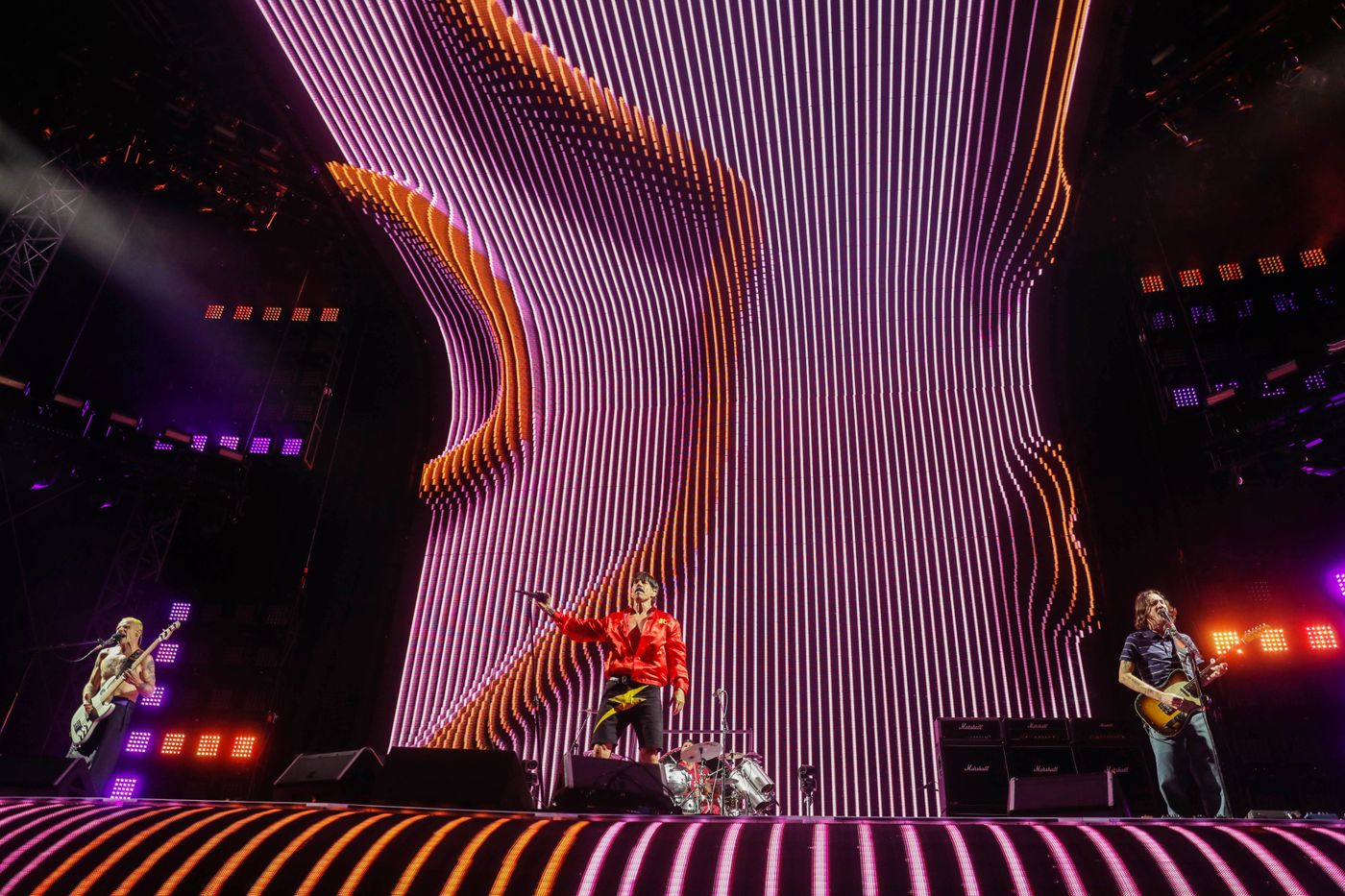 Red Hot Chili Peppers, de nuevo en la carretera. Foto: Óscar García