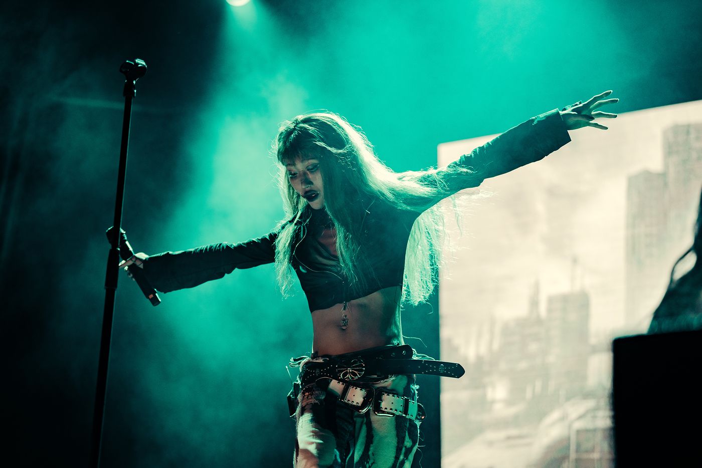 yeule: batiburrillo. Foto: Sharon López