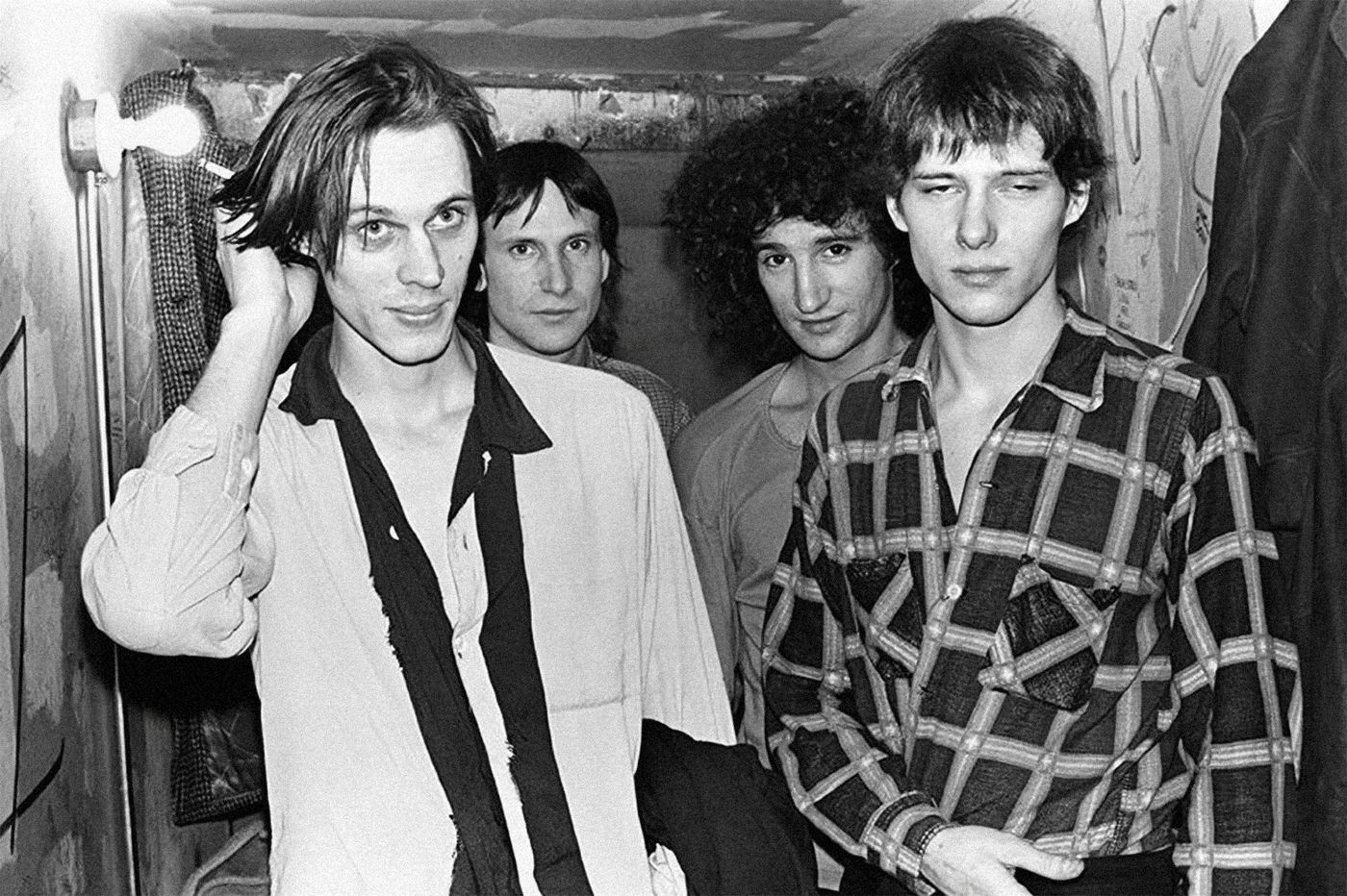 La formación canónica: Tom Verlaine, Fred Smith, Billy Ficca y Richard Lloyd.