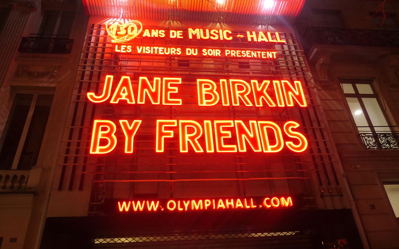 Noche estelar en honor a Jane Birkin. Foto: Jorge T. Gómez