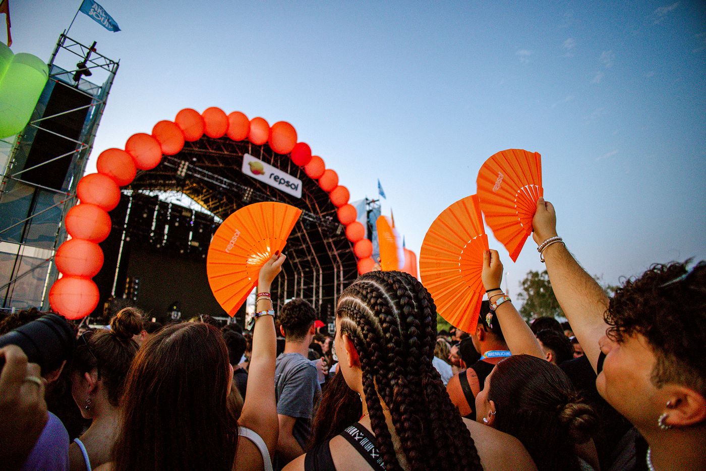 Escenario Repsol en Arenal Sound 25.