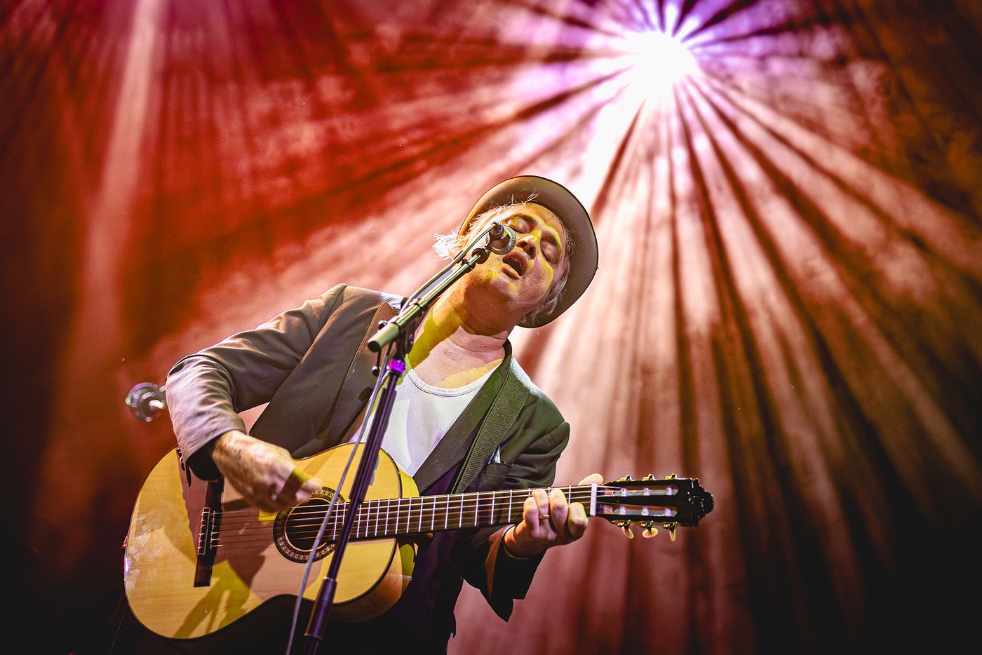 Peter Doherty, entre el pasado y el hoy. Foto: Sergi Paramès