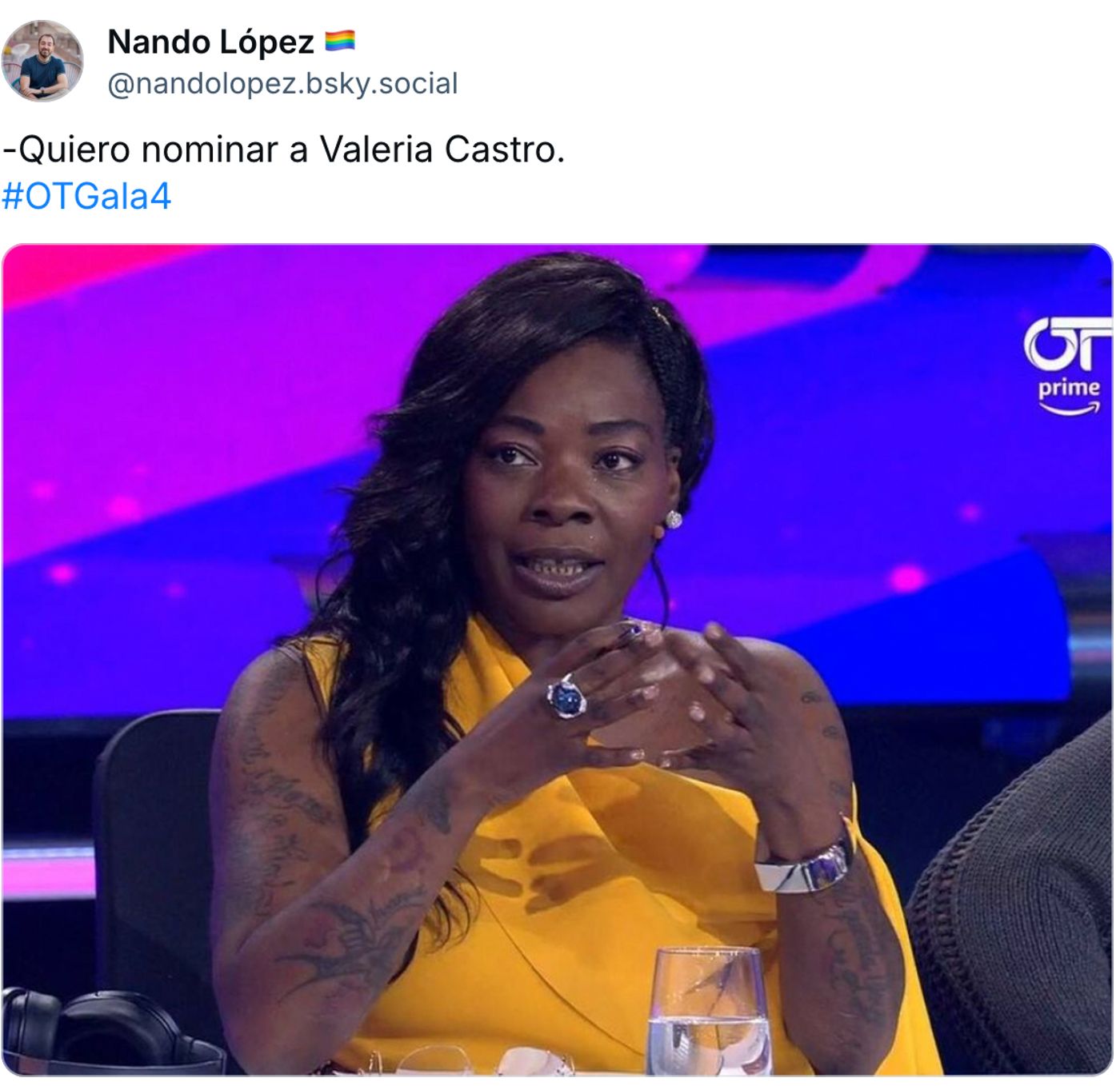 Buika, te echamos de menos.<a href="https://bsky.app/profile/nandolopez.bsky.social/post/3m345avo5uc2d" target="_blank"> Ver post </a>