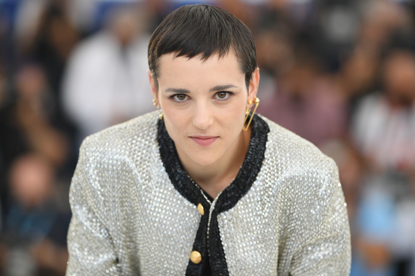 Jehnny Beth, en el festival de Cannes del año pasado, en la presentación de “PARÍS, Distrito 13”. Foto: Pascal Le Segretain (Getty Images)