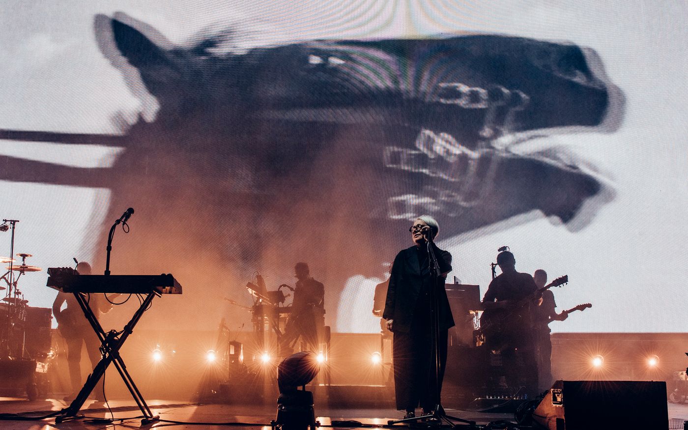 Massive Attack con Elizabeth Fraser: medios y mensajes. Foto: Alfredo Arias