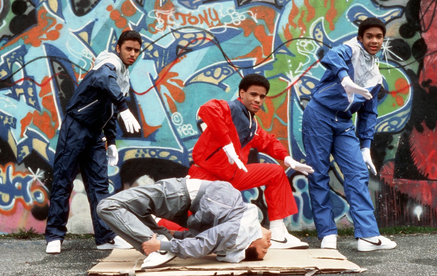 Break dancers, a principios de 1984, en Brooklyn. Foto: Michael Ochs Archives (Getty Images)