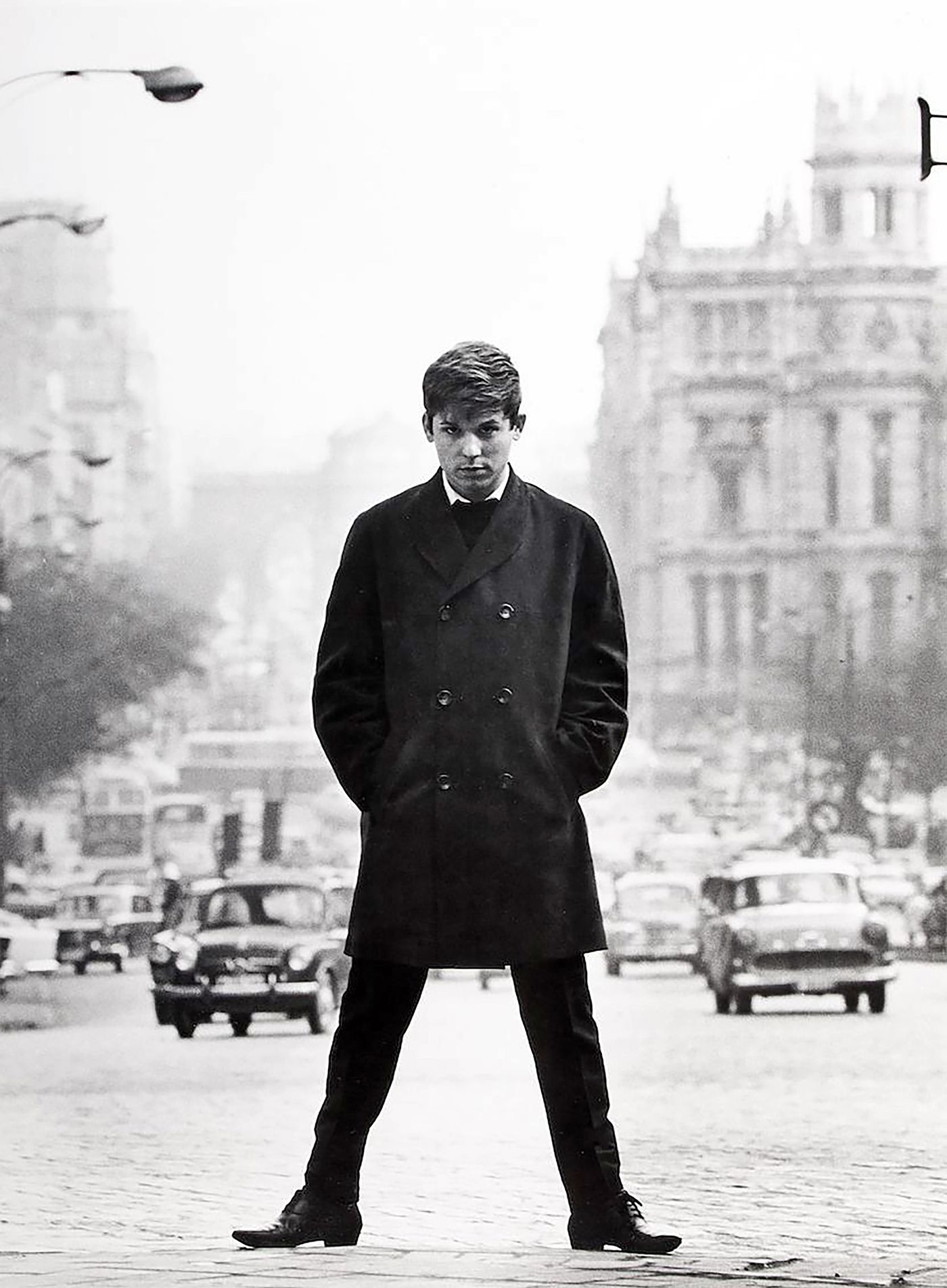 Raphel, en 1965, con 22 años. Foto: Francisco Ontañón