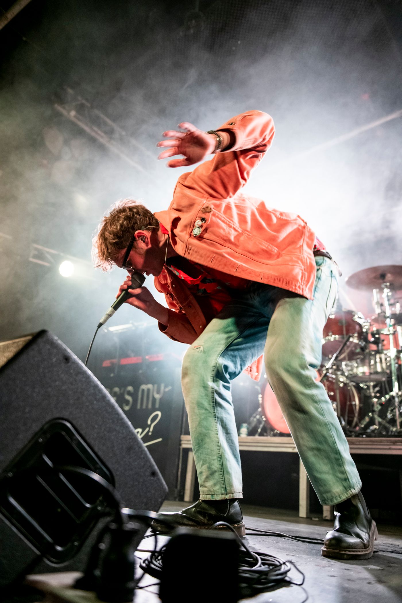 James Smith, showman. Foto: Alfredo Arias