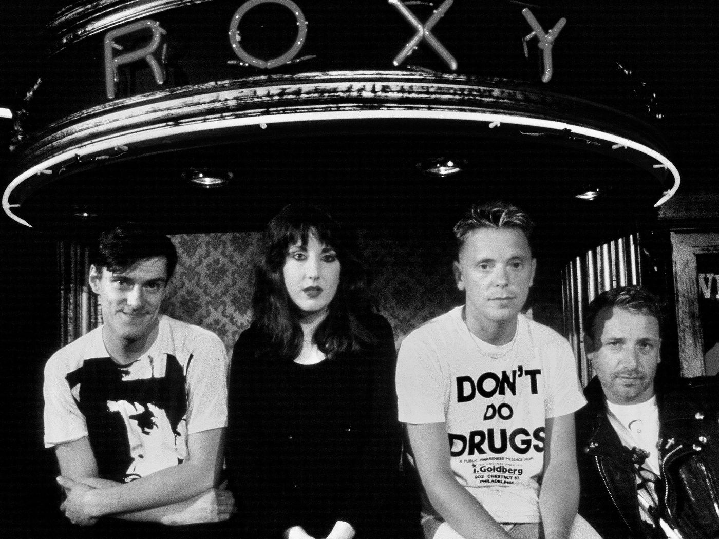 Stephen, Gillian, Bernard y Peter, en 1986. Foto: Steve Rapport