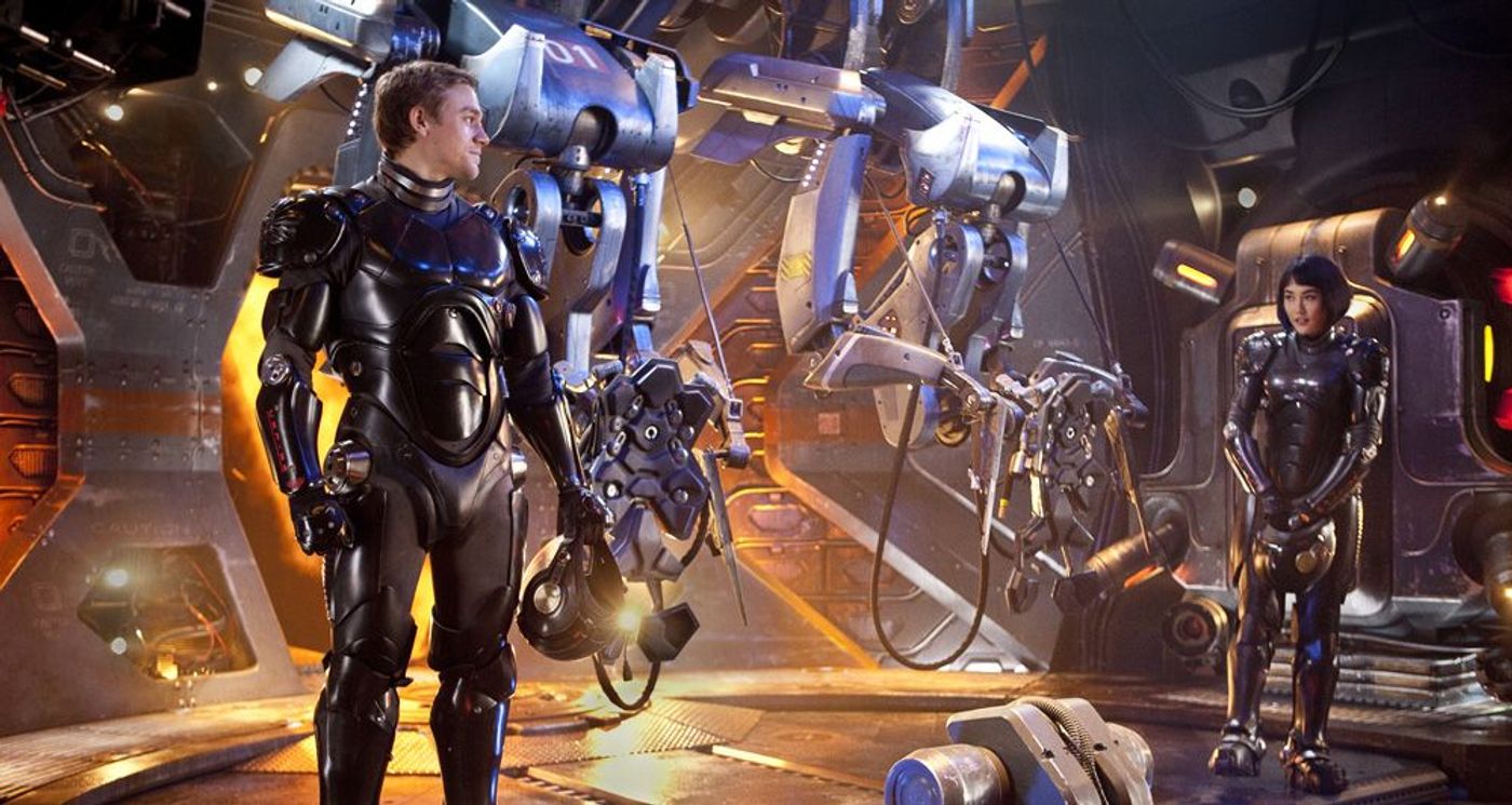 “Pacific Rim”, de Guillermo del Toro, clara deudora de “Evangelion”.