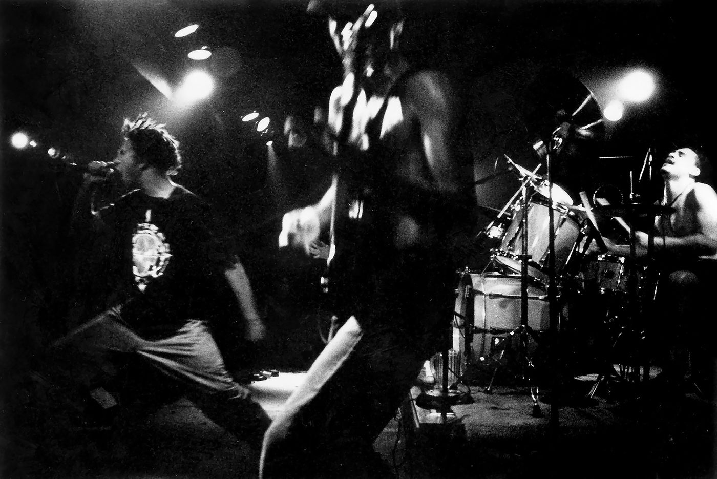 Rage Against The Machine, en directo en 1992 en Los Ángeles. Foto: Lindsay Brice (Getty Images)