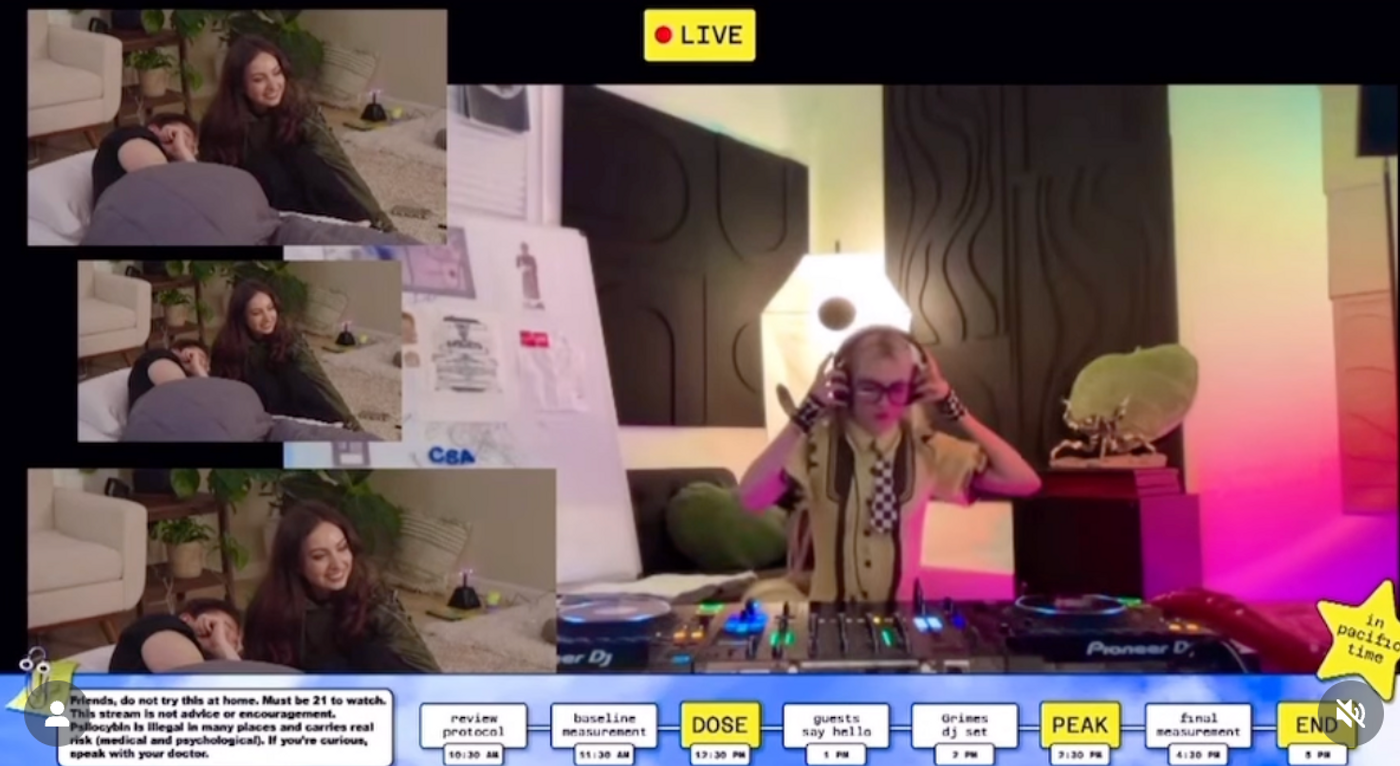 Grimes, ¿de qué vas? <a href="https://www.instagram.com/reel/DRsxmtPDxzy/" target="_blank"> Ver post </a>