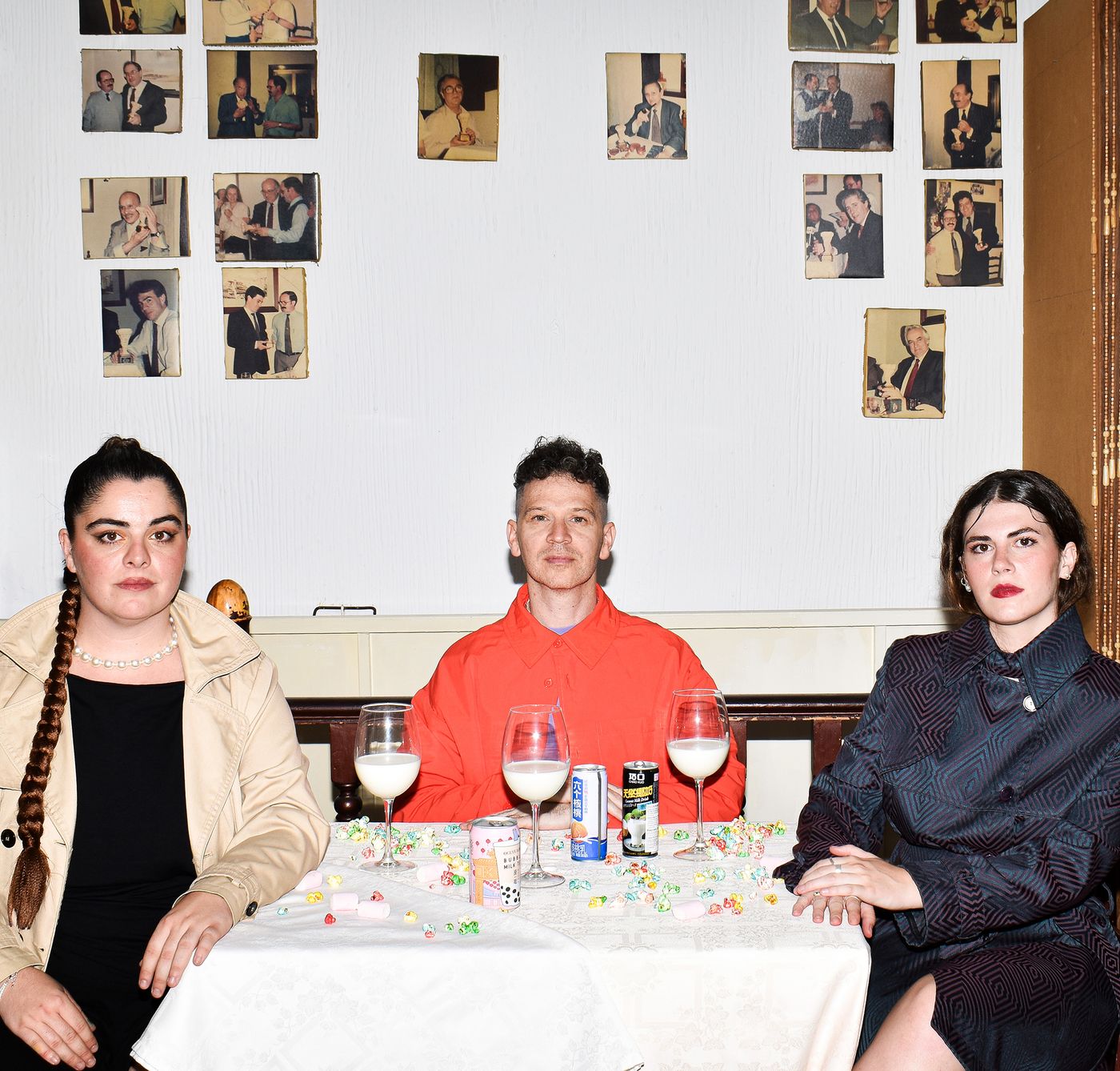 Lauri Revuelta, Javier Calequi y Luisa Corral. Foto: Carolflain