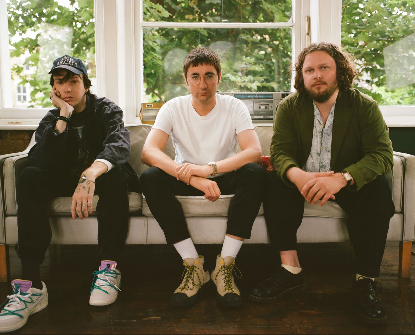 Thom Sonny Green, Gus Unger-Hamilton y  Joe Newman. Foto: Rosie Matheson