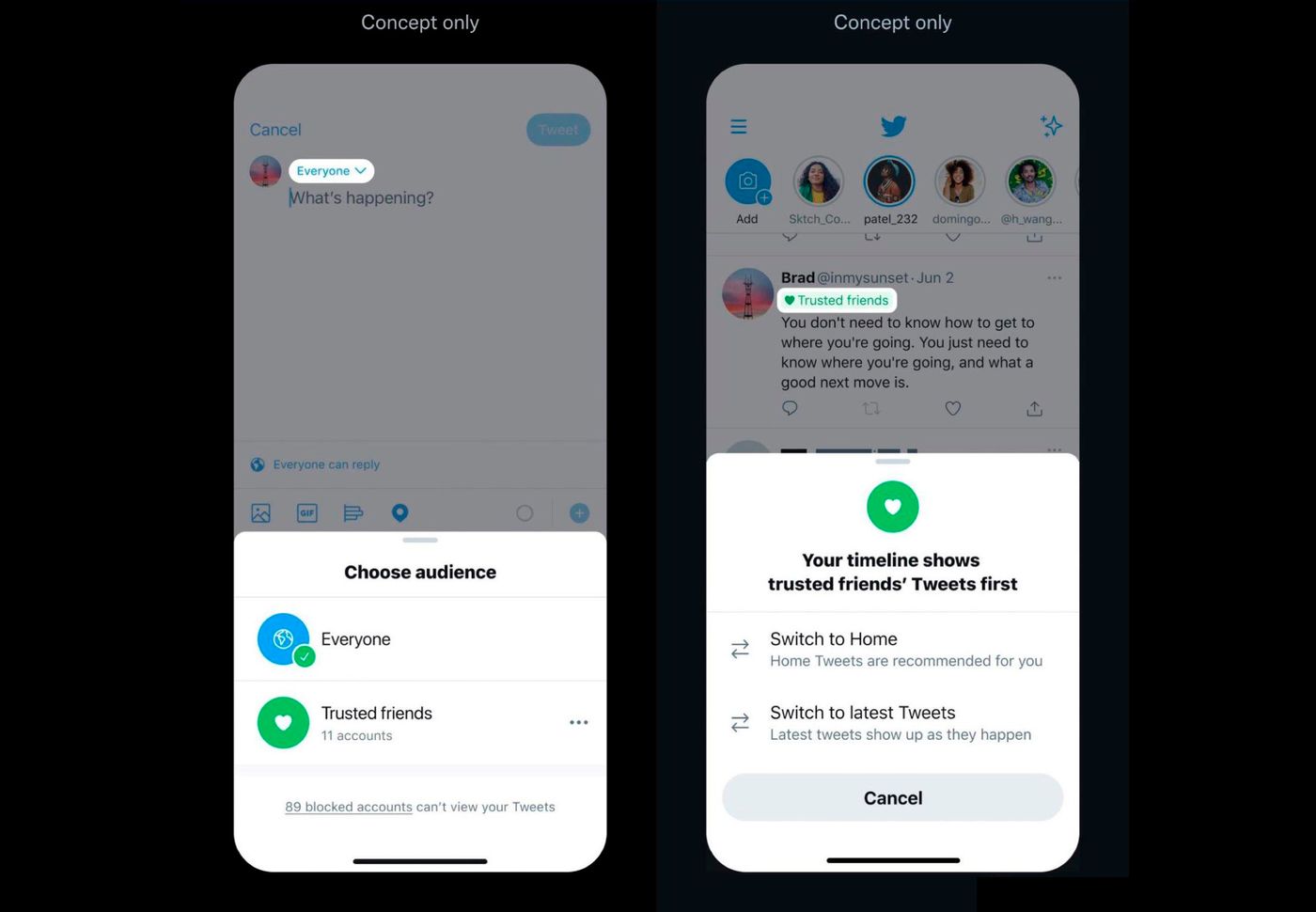 ¿Se podrá sacar y meter amigos en Trusted Friends?