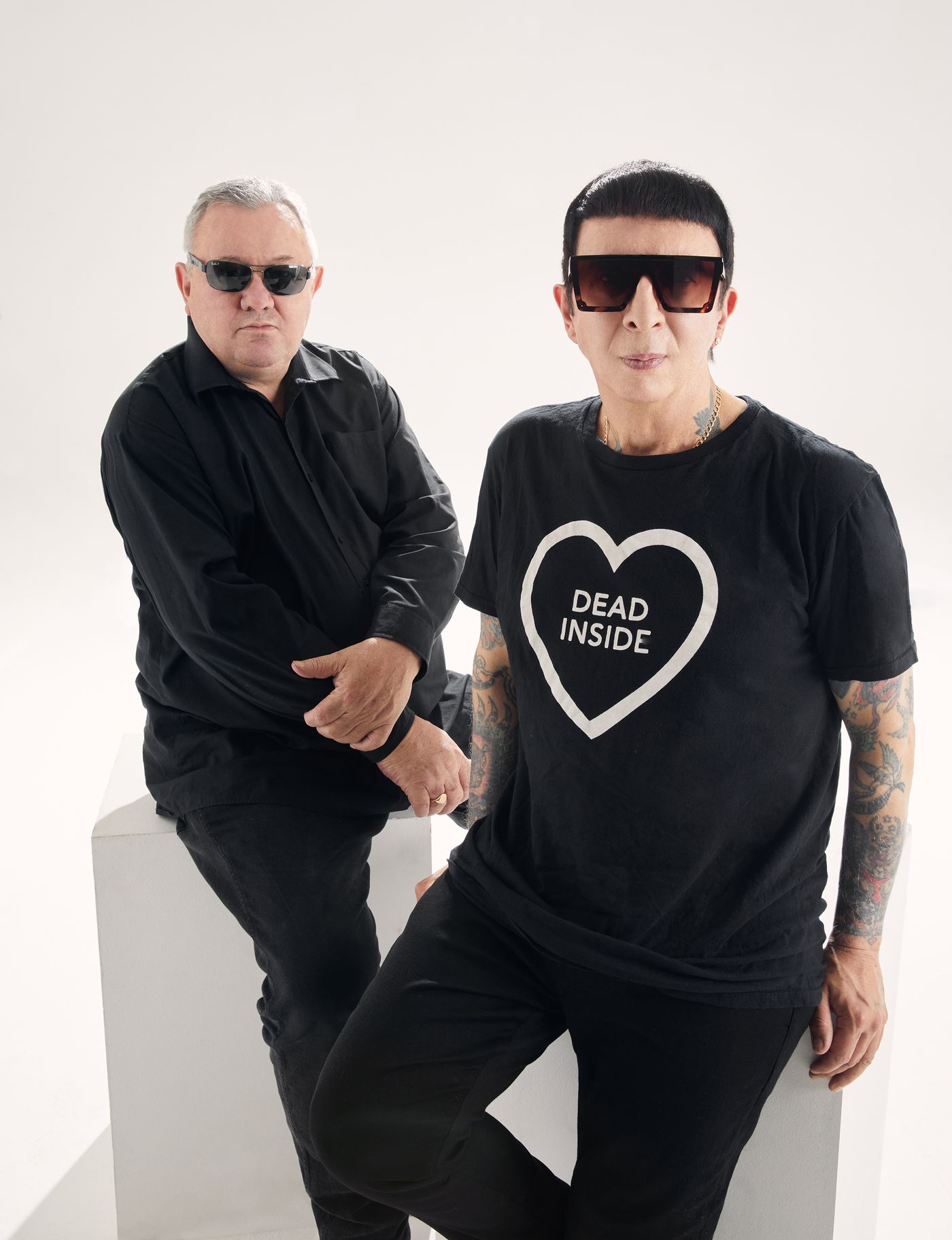 Dave Ball y Marc Almond. Foto: Andrew Whitton