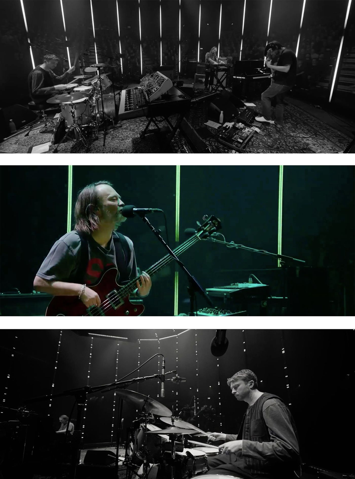  Descubre qué han tramado las siempre inquietas mentes de Yorke, Greenwood y Skinner.