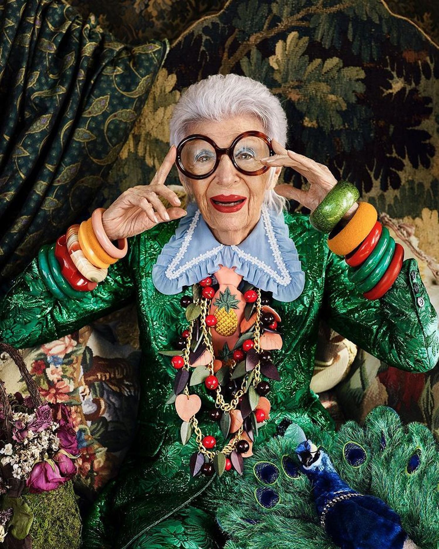 Iris Apfel, fin de una era.