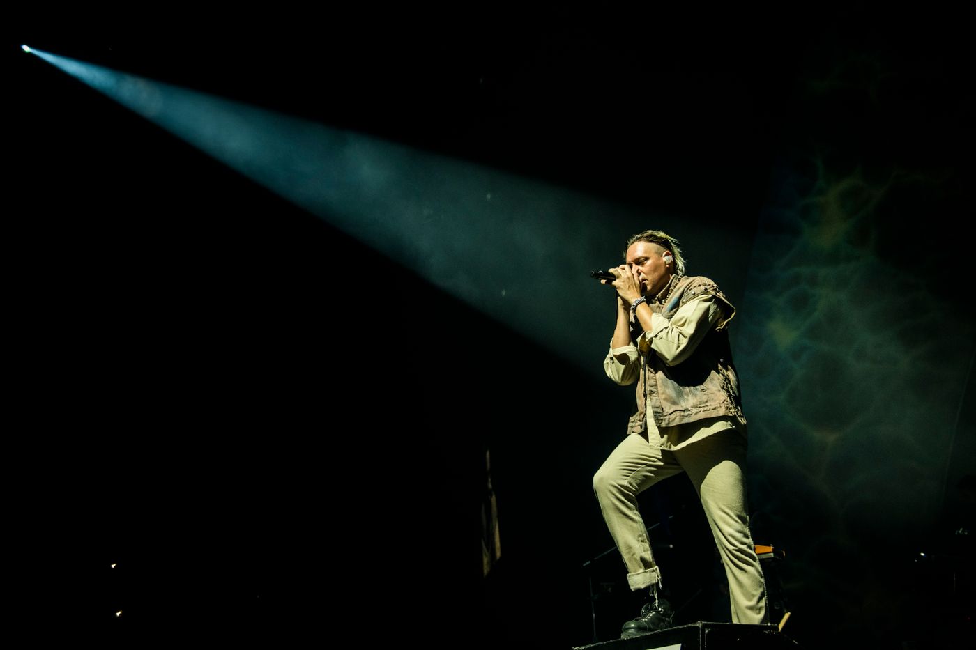 Win Butler, bajo el foco de las sospechas. Foto: Alfredo Arias