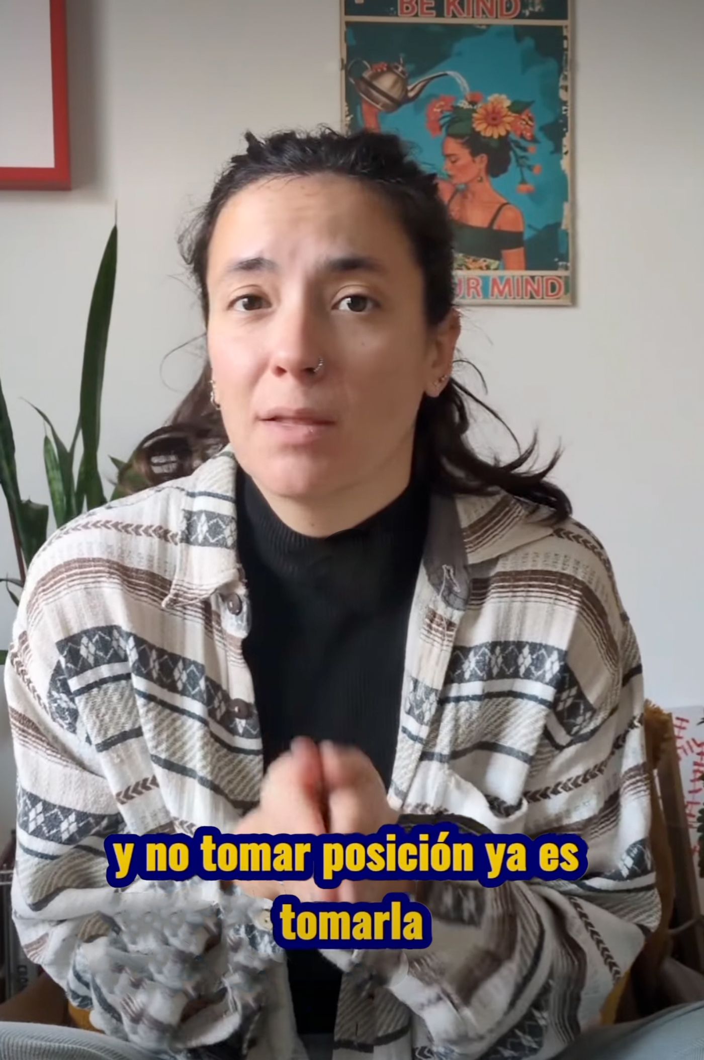 Rosalía no se considera moralmente perfecta. <a href="https://www.instagram.com/reels/DSS-7REjX0B/" target="_blank"> Ver post </a>