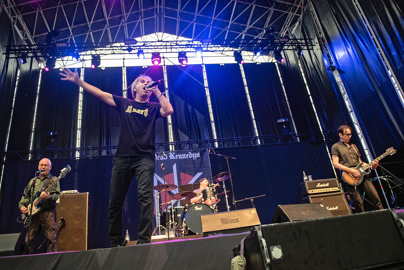 Dead Kennedys: puñetazos punk. Foto: Juan G. Andrés