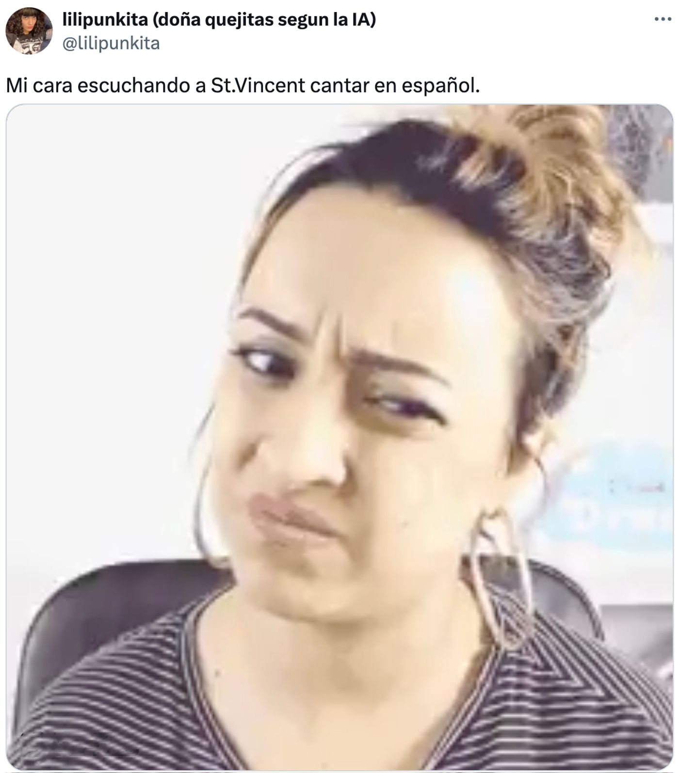 Pues no lo vemos.<a href="https://x.com/lilipunkita/status/1837256240466121170" target="_blank"> Ver tuit </a>