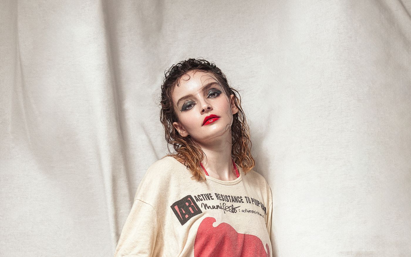 Sola ante el mundo. Foto: Scarlett Casciello