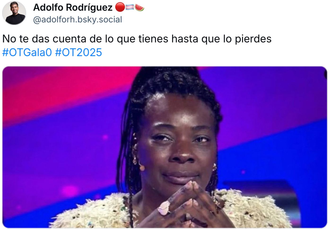 Buika en el recuerdo.<a href="https://bsky.app/profile/adolforh.bsky.social/post/3lyvprbhjgk2q" target="_blank"> Ver post </a>