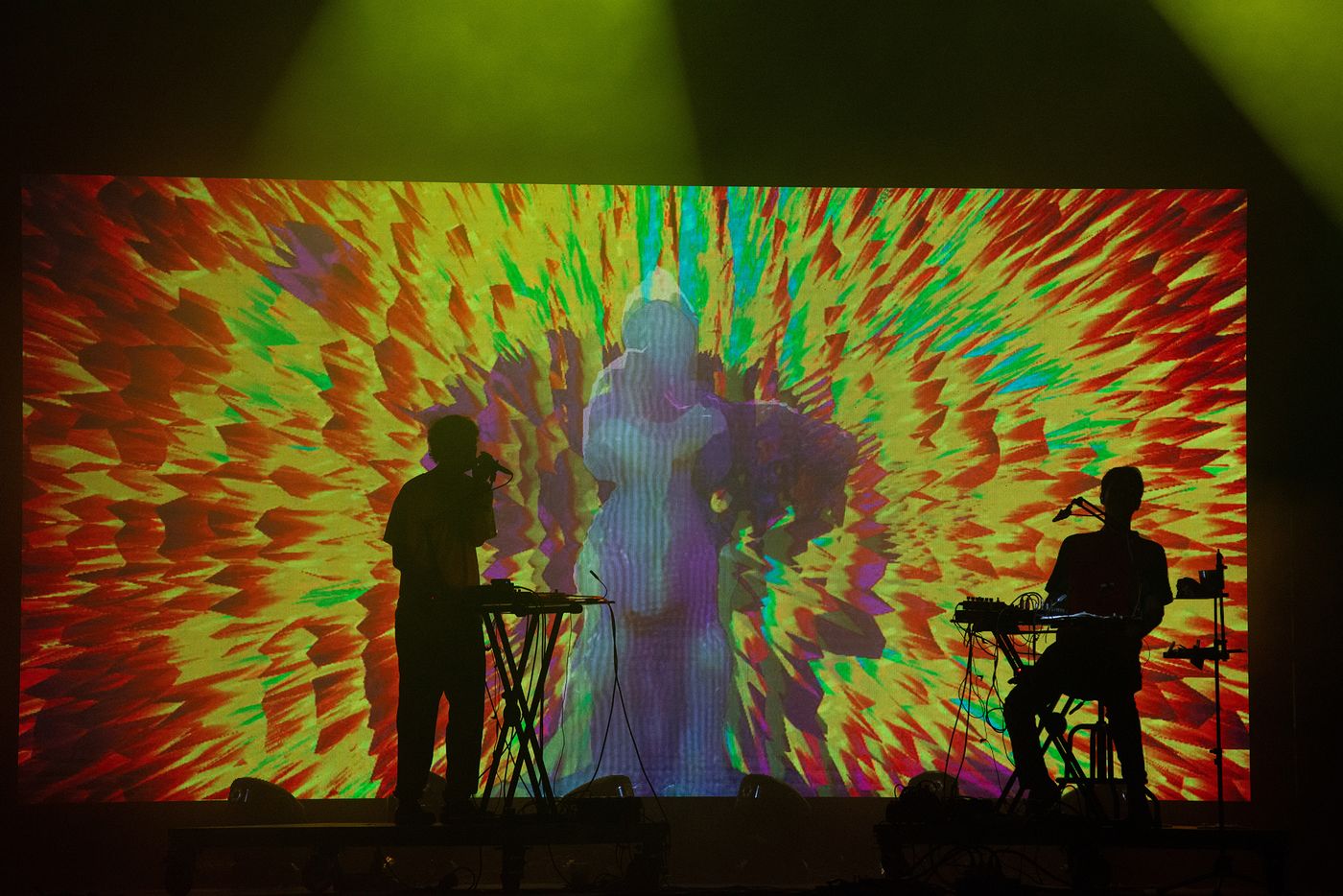 Panda Bear & Sonic Boom: majestuosos. Foto: Eduardo Jarrubio