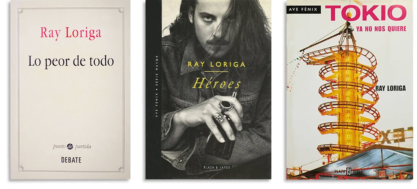  “Lo peor de todo” (1992), “Héroes” (1993) y “Tokio ya no nos quiere” (1999).