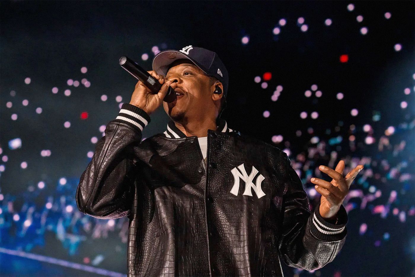 Jay-Z, de celebración. Foto: Sacha Lecca