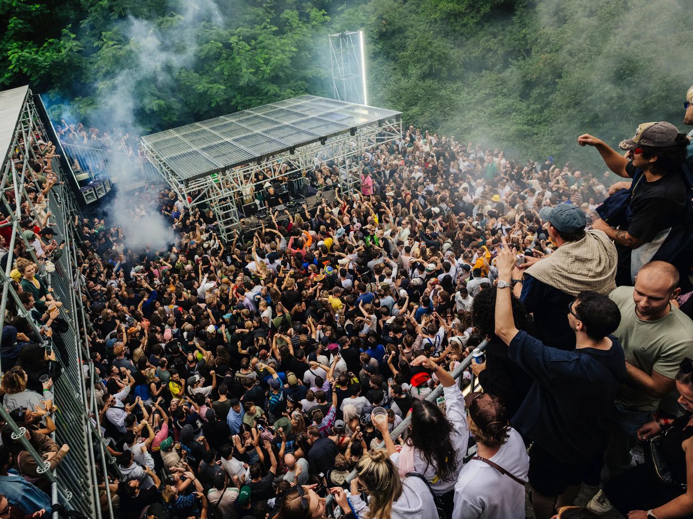 Dekmantel: experiencia al aire libre. Foto: Tim Buiting