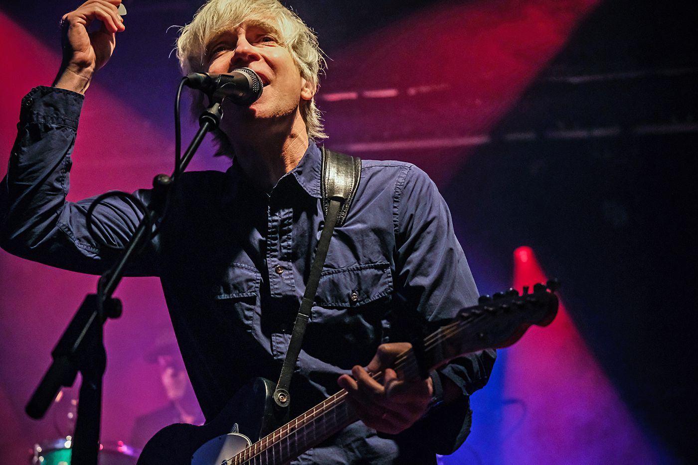 Matthew Caws, en primera línea. Foto: Óscar García