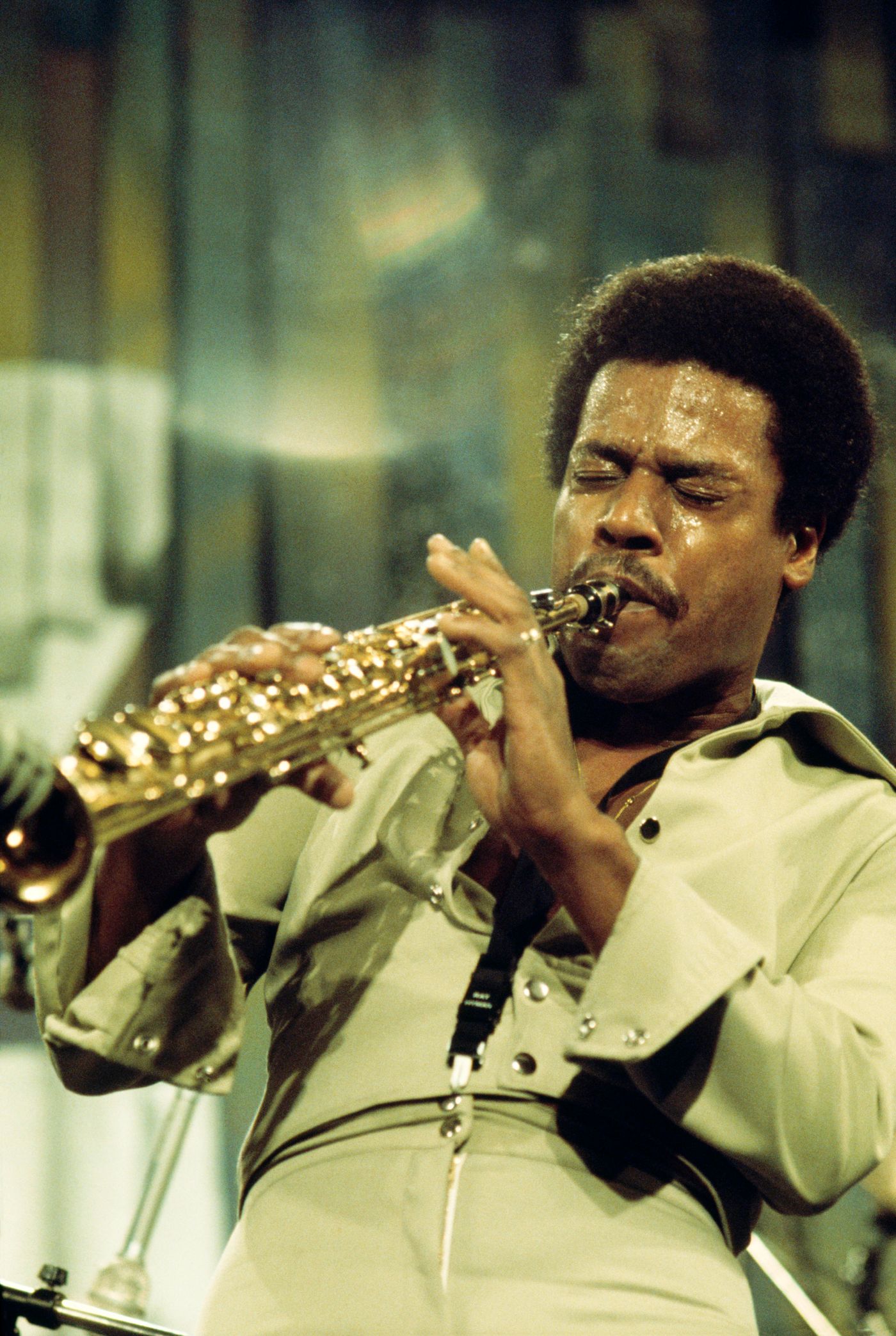 En 1976, en el festival de Montreux, tocando en Weather Report. Foto: Andrew Putler / Redferns (Getty Images)